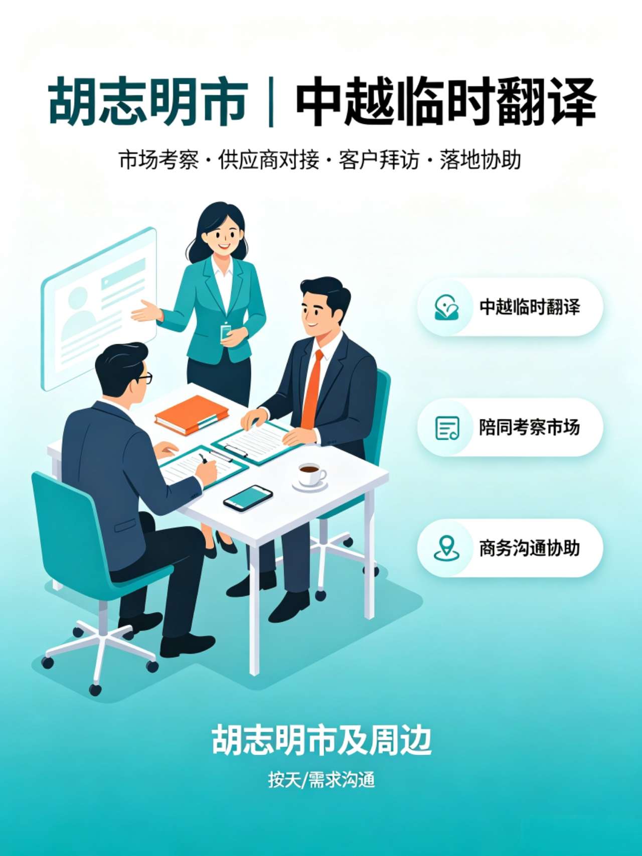 胡志明市｜中越临时翻译